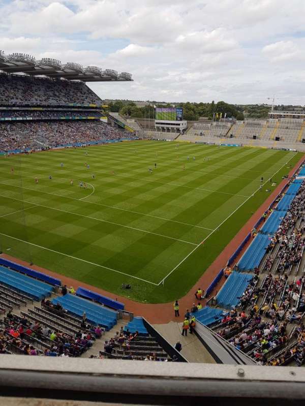 Croke Park, section: 714, row: A, seat: 13