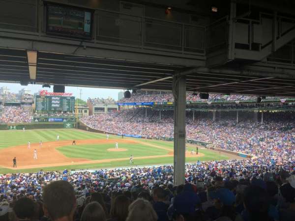 Wrigley Field, section: 210, row: 18, seat: 8