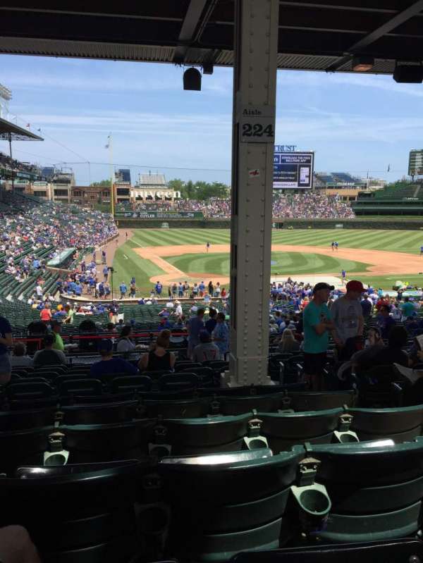 Wrigley Field, section: 220, row: 12, seat: 22