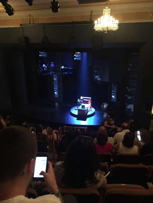 Music Box Theatre, section: Mezzanine R, row: H, seat: 6