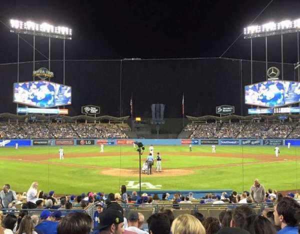 Dodger Stadium, section: 2FD, row: G, seat: 3