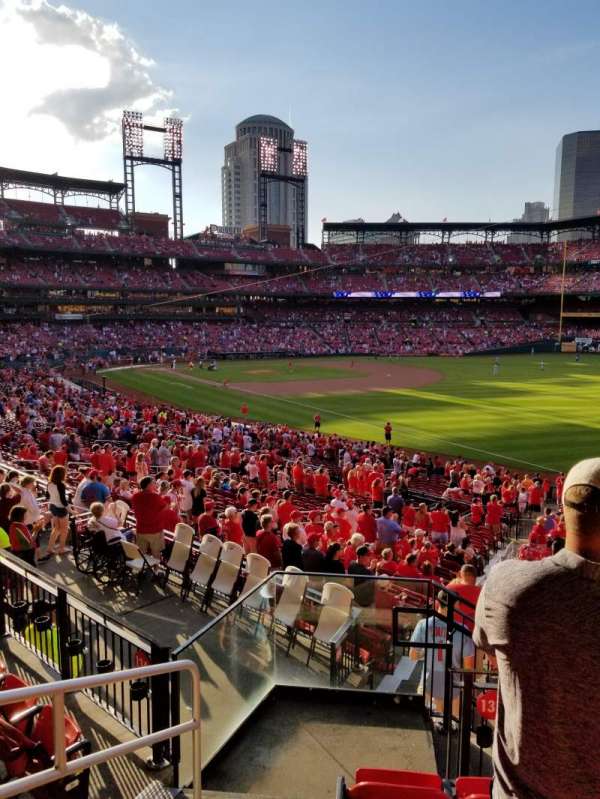 Busch Stadium, section: 133, row: 20, seat: 1