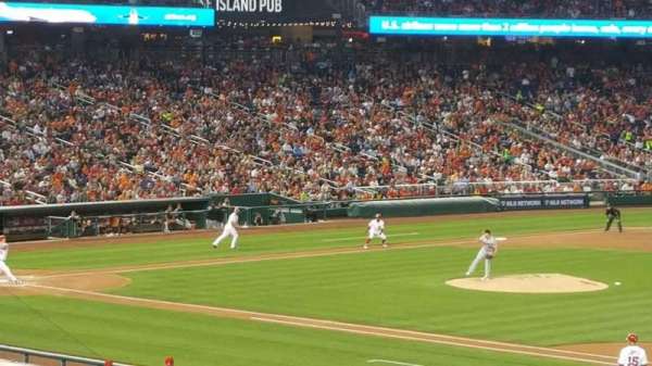 Nationals Park, section: 132, row: ll, seat: 10