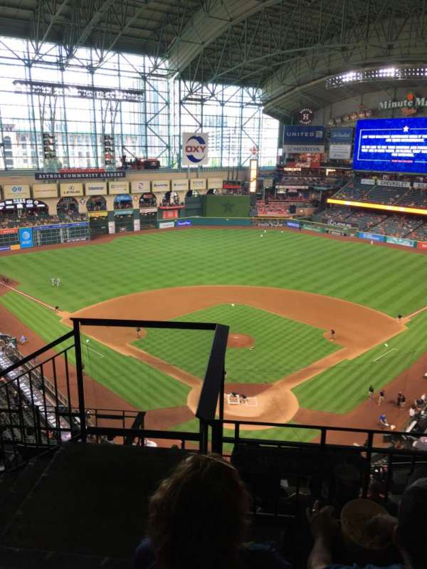 Daikin Park, section: 419, row: 3, seat: 1