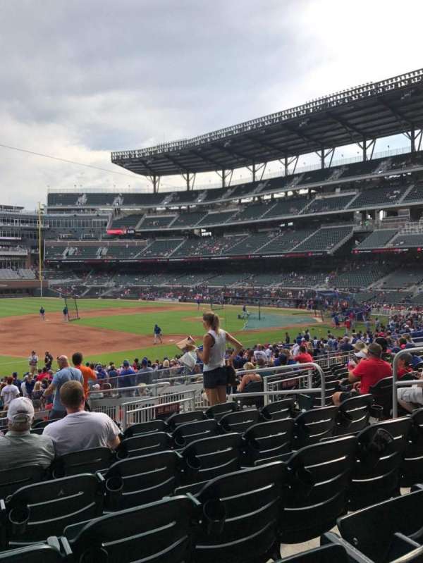 Truist Park, section: 137, row: 10, seat: 8