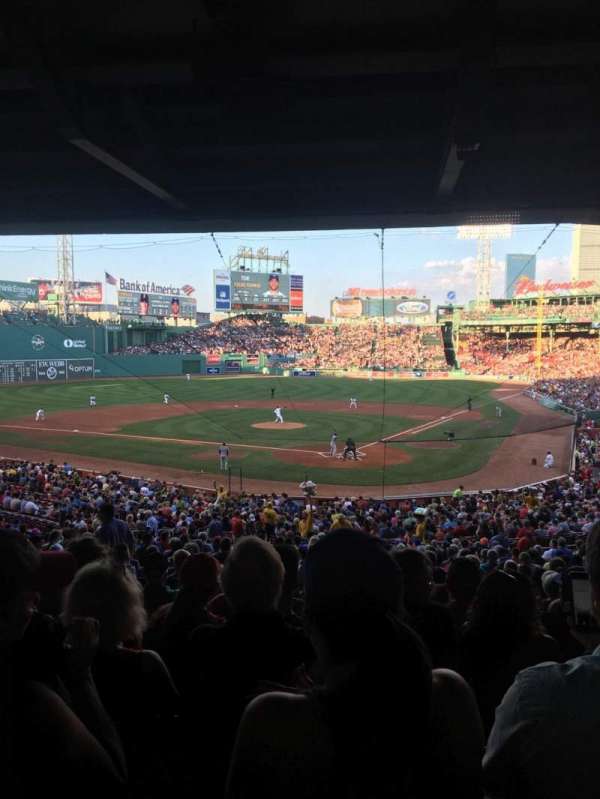 Fenway Park, section: Grandstand 22, row: 12, seat: 15