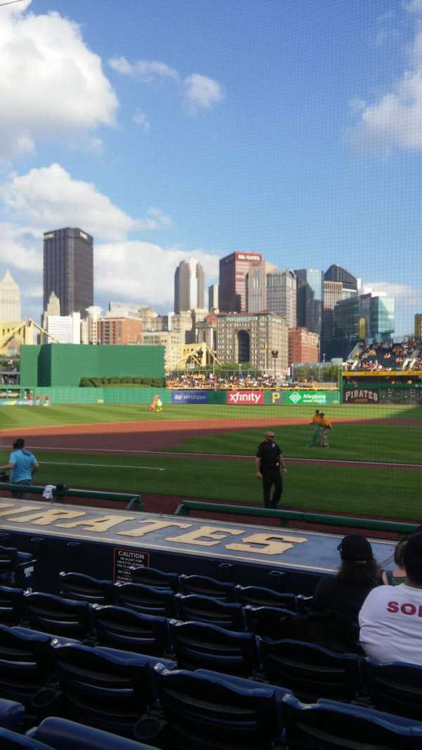 PNC Park, section: 21, row: M, seat: 6