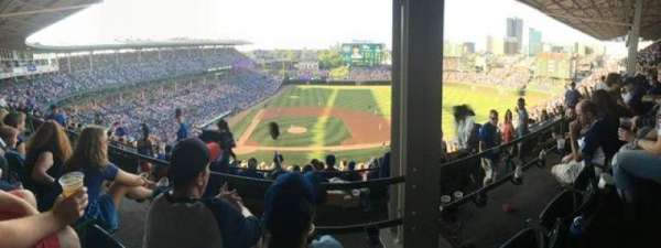 Wrigley Field, section: 423R, row: 2, seat: 11
