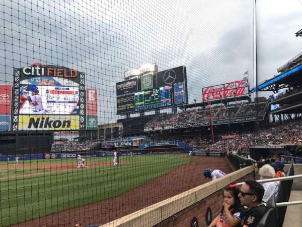 Citi Field, section: B, row: 2, seat: 13