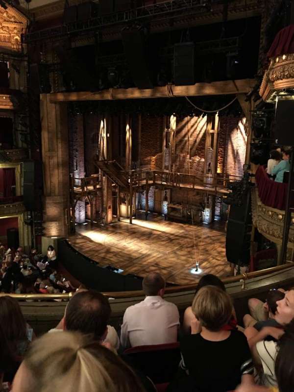 CIBC Theatre, section: Mezzanine R, row: D, seat: 18