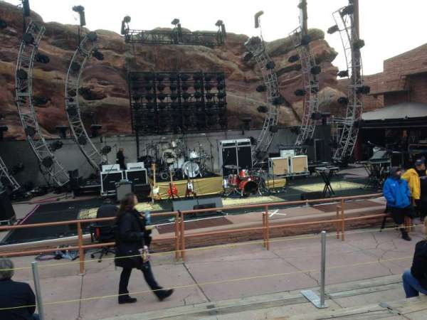 Red Rocks Amphitheatre, section: Center Left, row: 5, seat: 55
