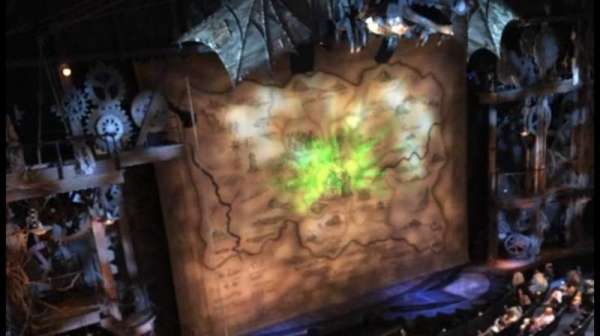 Gershwin Theatre, section: Front Mezzanine L, row: EE, seat: 1
