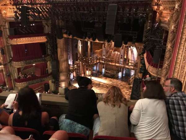CIBC Theatre, section: Balcony R, row: C, seat: 2
