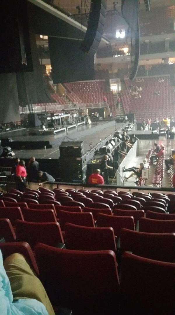Xfinity Mobile Arena, section: 123, row: 12, seat: 14