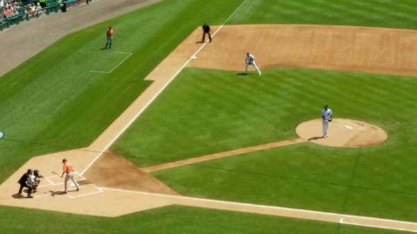 Comerica Park, section: 322, row: A, seat: 6