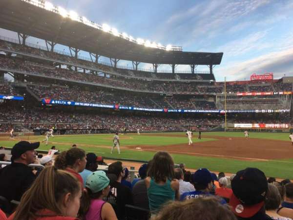 Truist Park, section: 16, row: 10, seat: 7