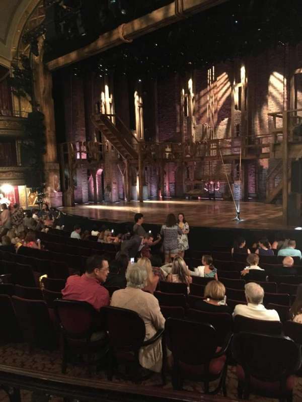 Richard Rodgers Theatre, section: Orchestra R, row: M, seat: 20