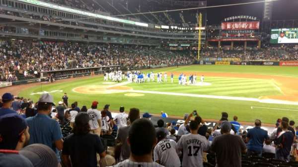 Rate Field, section: 125, row: 20, seat: 10