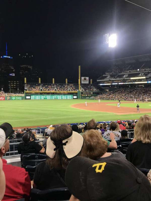 PNC Park, section: 127, row: F, seat: 23