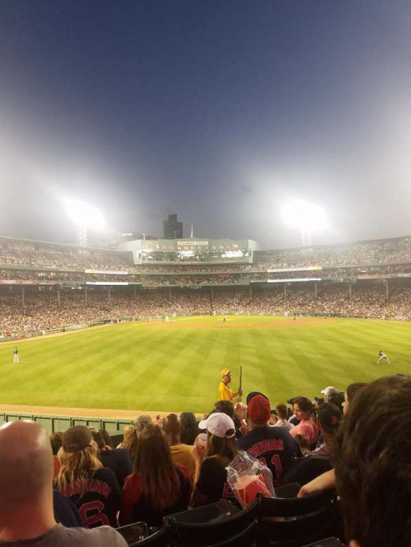 Fenway Park, section: Bleacher 37, row: 10, seat: 20