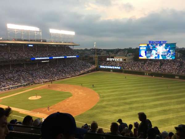 Wrigley Field, section: 428R, row: 2, seat: 15