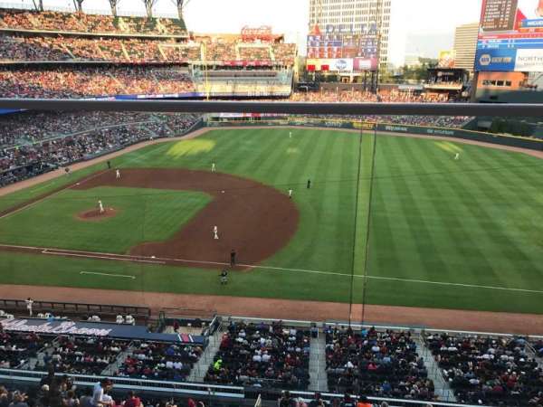 Truist Park, section: 317, row: 1, seat: 10