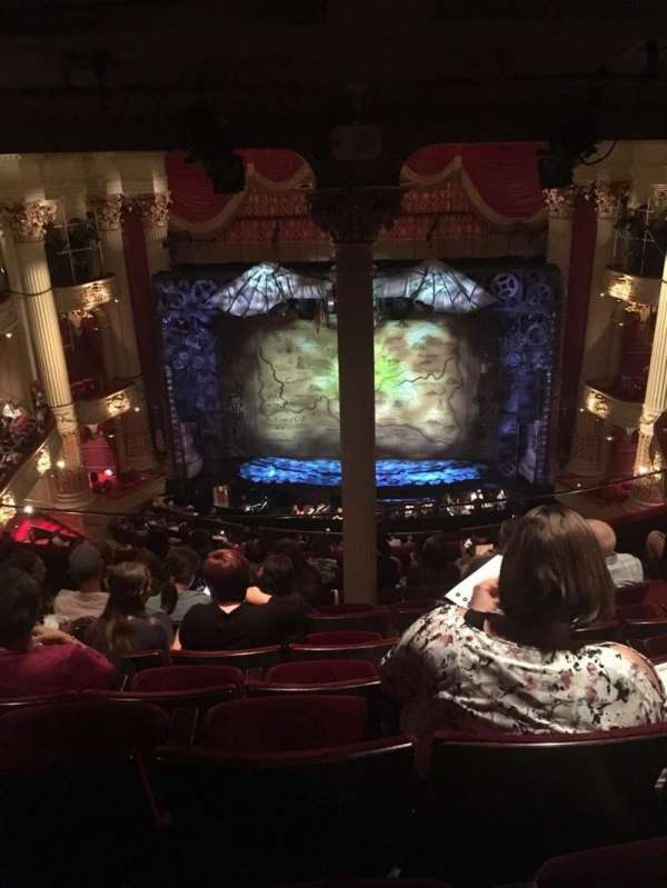 Academy of Music, section: Family Circle E, row: H, seat: 104