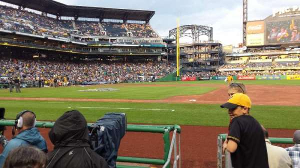 PNC Park, section: 9, row: F, seat: 9