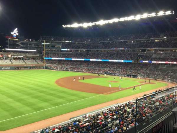 Truist Park, section: 240, row: 2, seat: 3