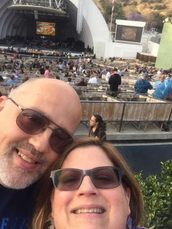 Hollywood Bowl, section: G2, row: 6, seat: 4