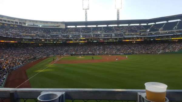 PNC Park, section: 144, row: A, seat: 17