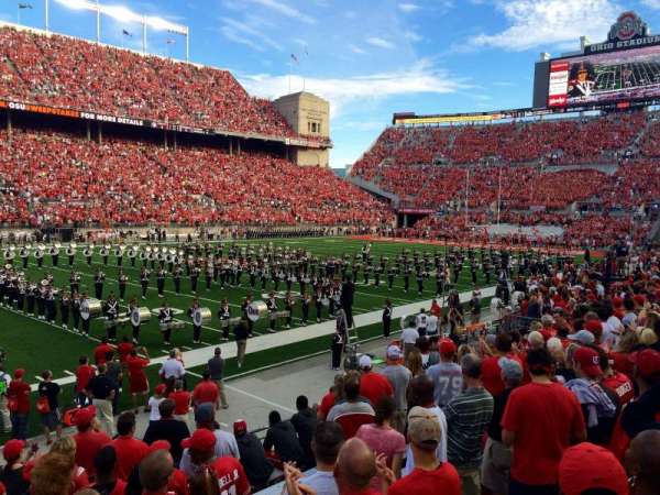 Ohio Stadium, section: 15AA, row: 11, seat: 3