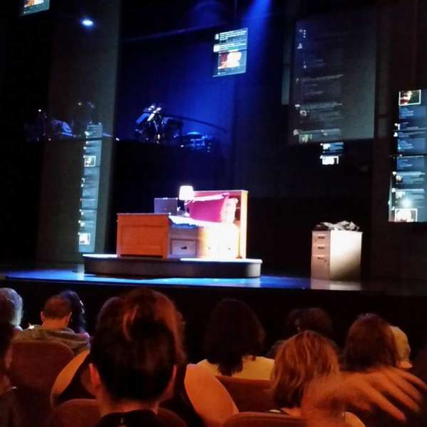 Music Box Theatre, section: Orchestra C, row: G, seat: 108