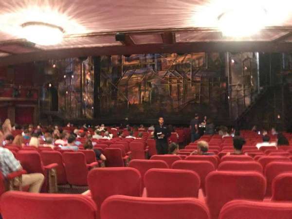 Broadway Theatre - 53rd Street, section: Orchestra R, row: V, seat: 3