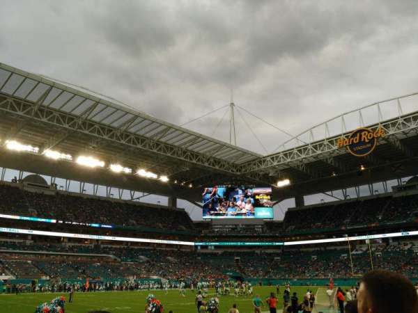 Hard Rock Stadium, section: 122, row: 4, seat: 4