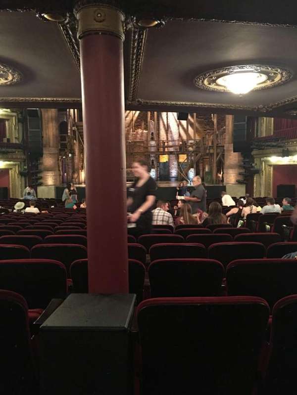 CIBC Theatre, section: ORCHESTRA C, row: Y, seat: 116