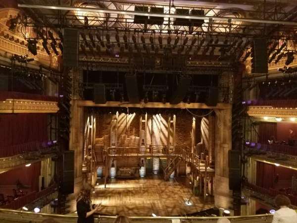 CIBC Theatre, section: Mezzanine LC, row: F, seat: 307