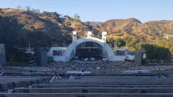 Hollywood Bowl, section: N1, row: 16, seat: 8
