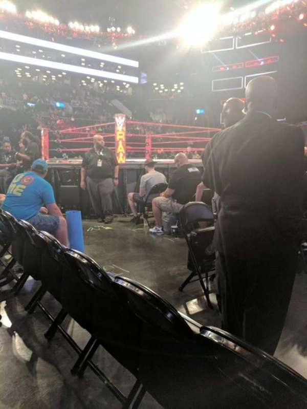 Barclays Center, section: F3, row: 2, seat: 1