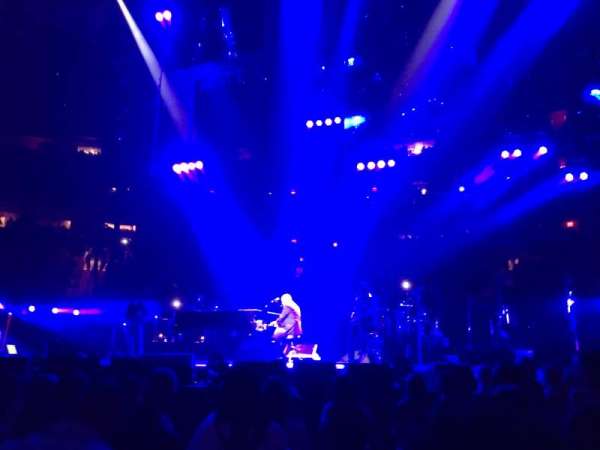 Madison Square Garden, section: Floor, row: 6, seat: 1