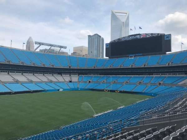 Bank of America Stadium, section: 349, row: 8, seat: 2