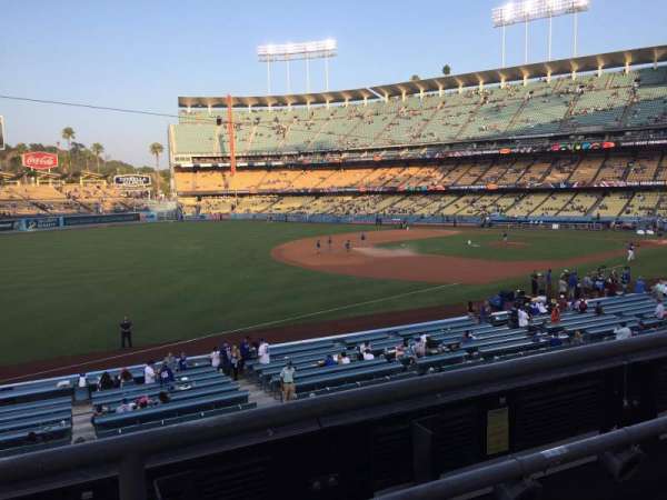 Dodger Stadium, section: 151LG, row: B, seat: 7