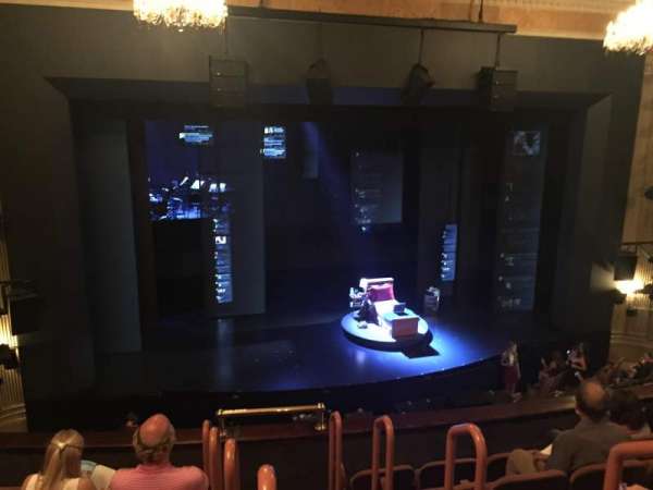 Music Box Theatre, section: Mezzanine L, row: F, seat: 1