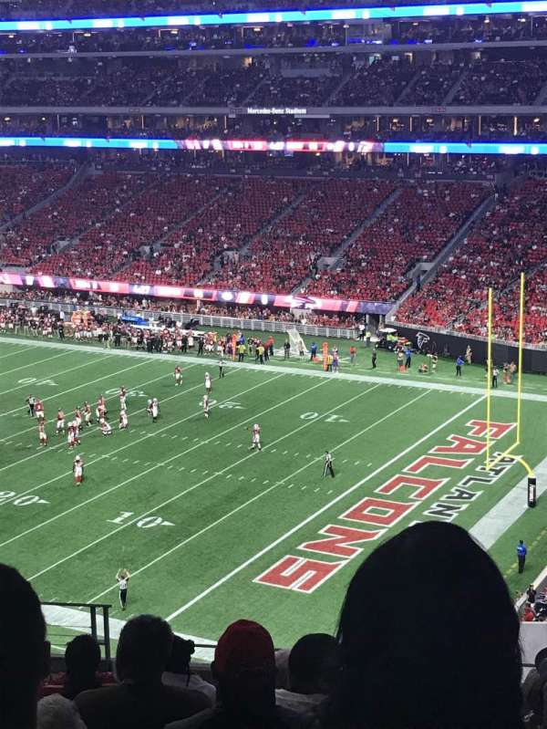 Mercedes-Benz Stadium, section: 230, row: 10, seat: 17