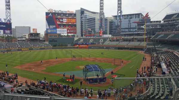 Truist Park, section: 228, row: 3, seat: 1-4