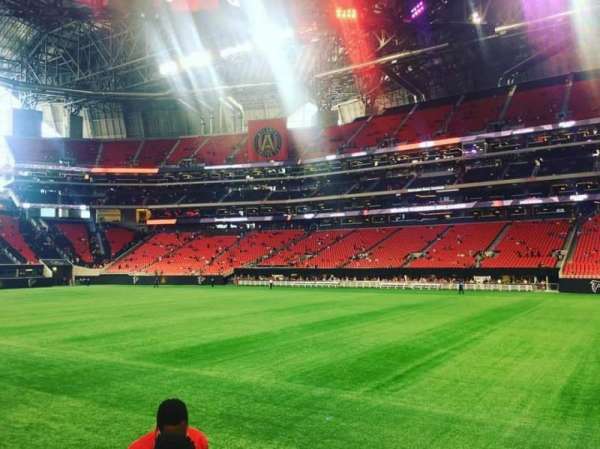 Mercedes-Benz Stadium, section: 124, row: 5, seat: 24