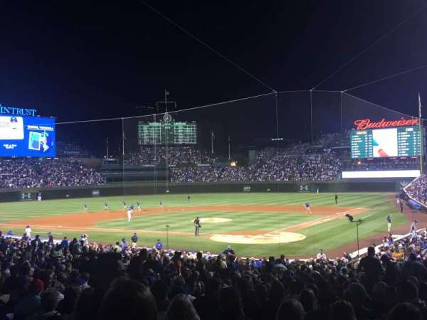 Wrigley Field, section: 216, row: 3, seat: 4