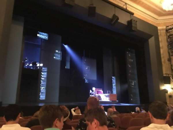 Music Box Theatre, section: Orchestra L, row: K, seat: 9