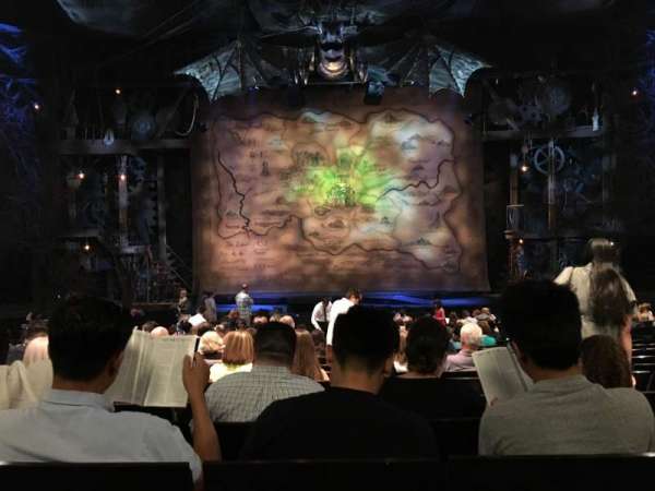Gershwin Theatre, section: Orchestra C, row: Q, seat: 108