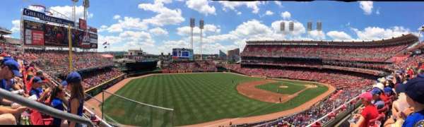 Great American Ball Park, section: 413, row: 8, seat: 24